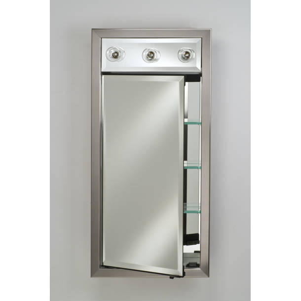 Charlton Home® Holdrege W H Recessed Framed Medicine Mirror